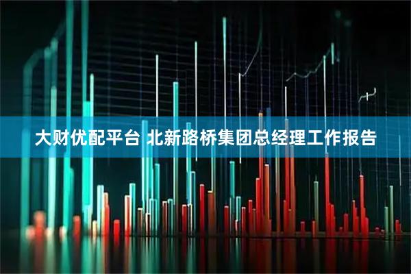 大财优配平台 北新路桥集团总经理工作报告